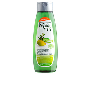 Natur Vital Ecocert bio shower gel regenerador de argão e aloe vera 500 ml