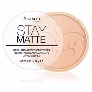 Rimmel London Fique matte pó compactado #005-silky bege
