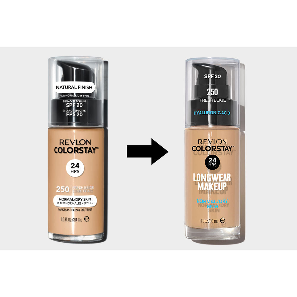 Revlon Mass Market Base colorstay normal/dry pele #250-fresh bege