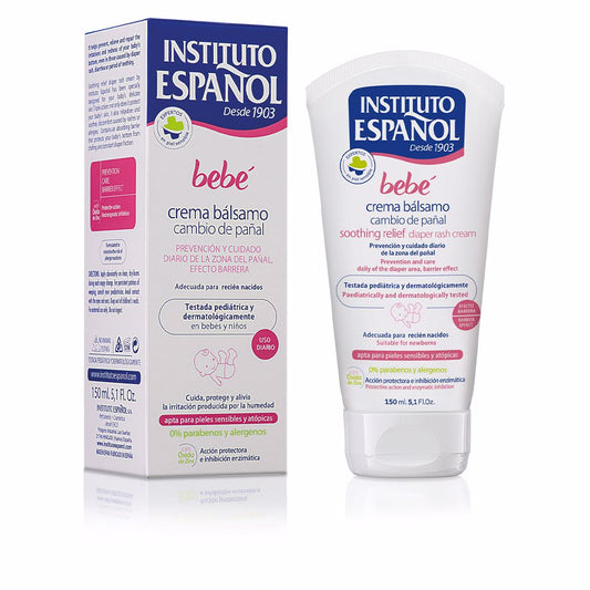 Instituto Español Creme bálsamo para fraldas bebê 150 ml