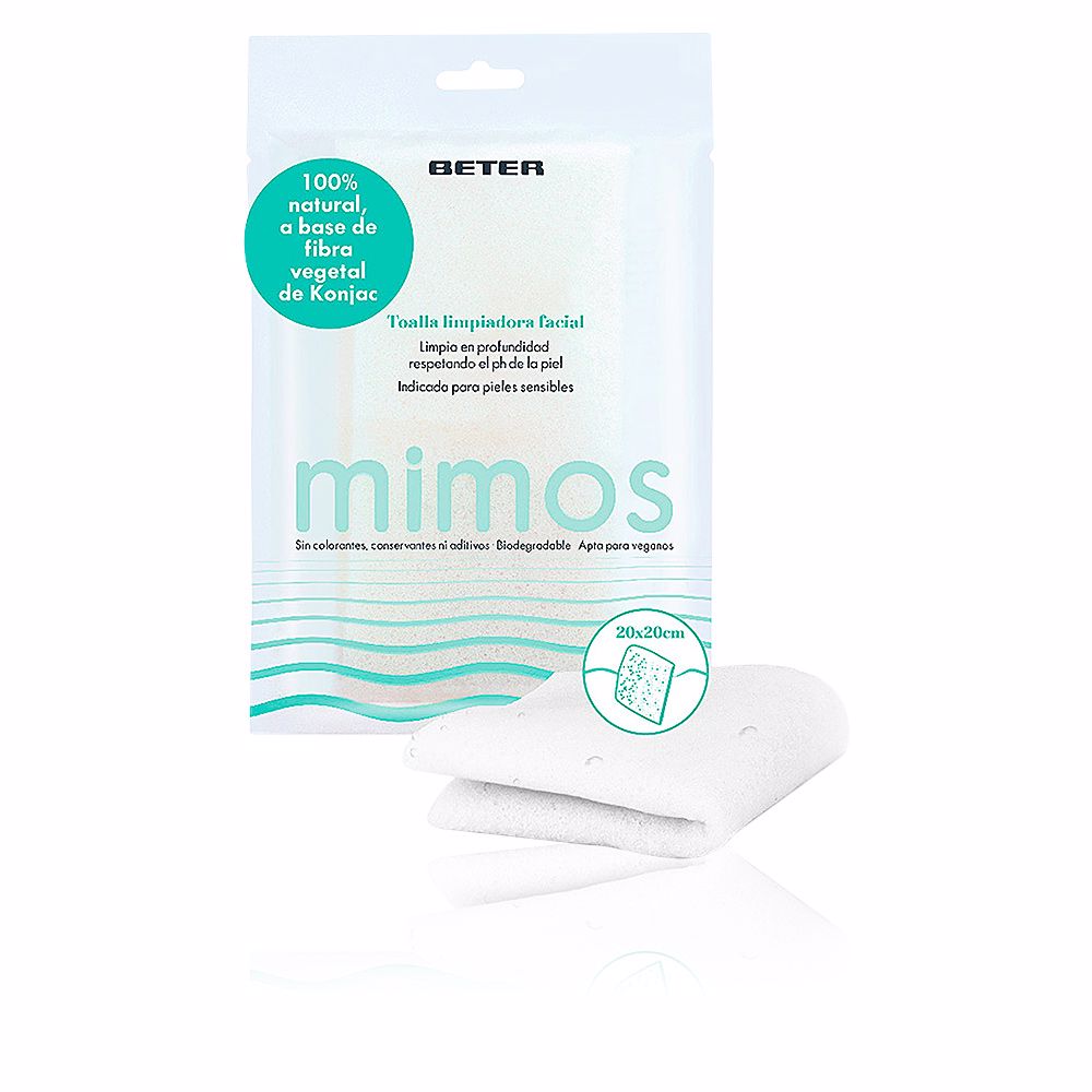 Beter Konjac toalla limpiadora facial-mimos 1 u