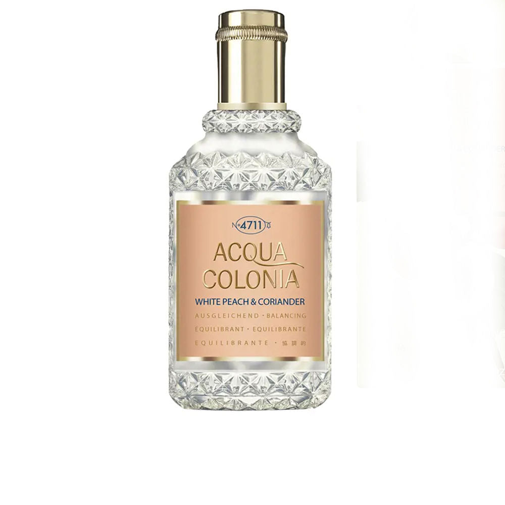 4711 Acqua colônia pêssego branco e coentro eau de vaporizador de colônia 50 ml