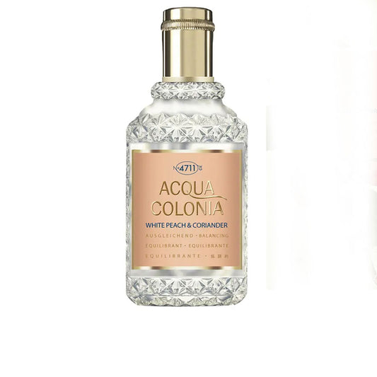 4711 Acqua colônia pêssego branco e coentro eau de vaporizador de colônia 50 ml