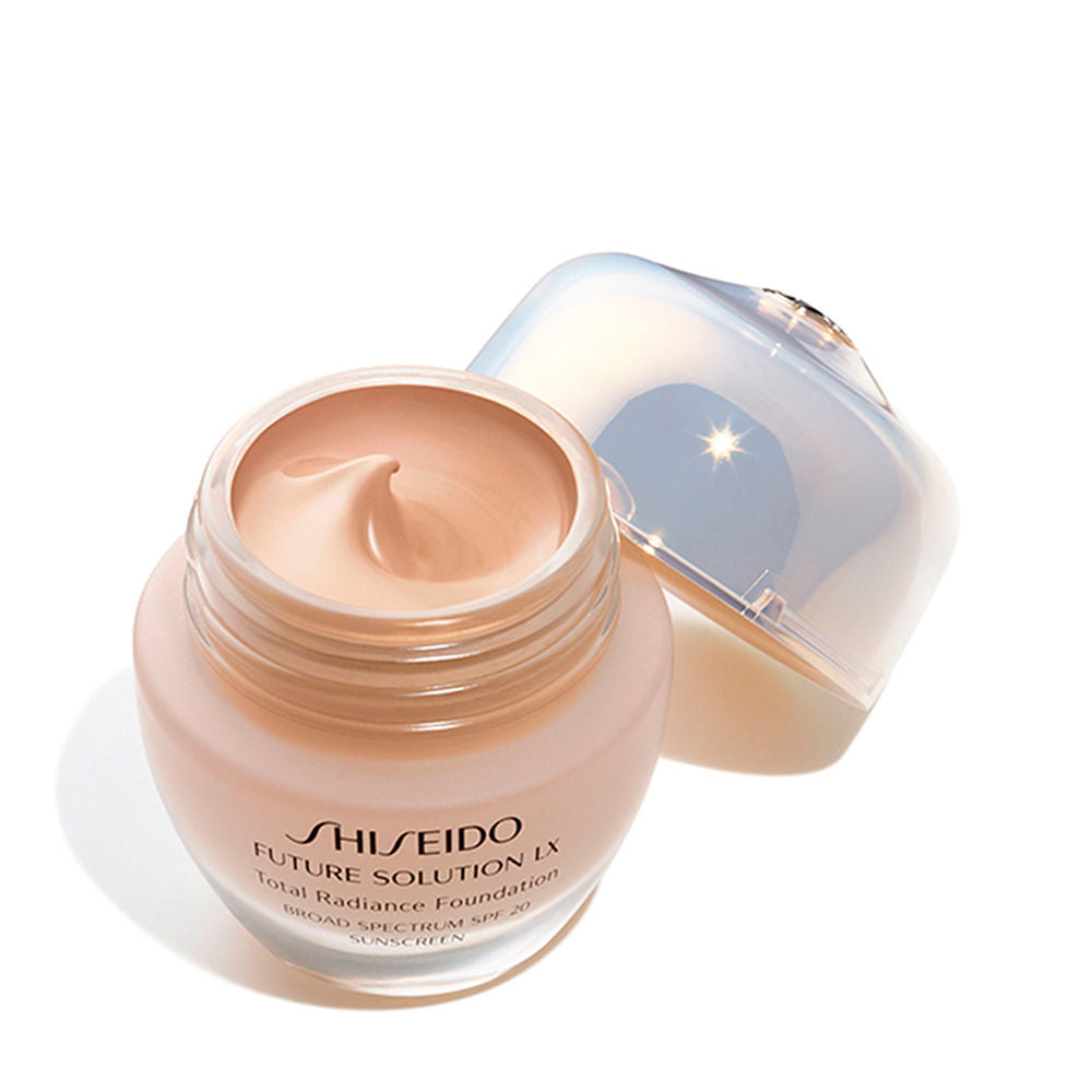 Shiseido Solução futura lx total base radiante #4-rose