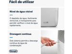 Delonghi Desumidificador 2L 10L/24H DEX210SF