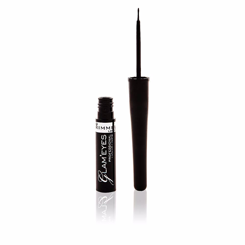 Rimmel London Delineador líquido glam'eyes profissional #001 -preto