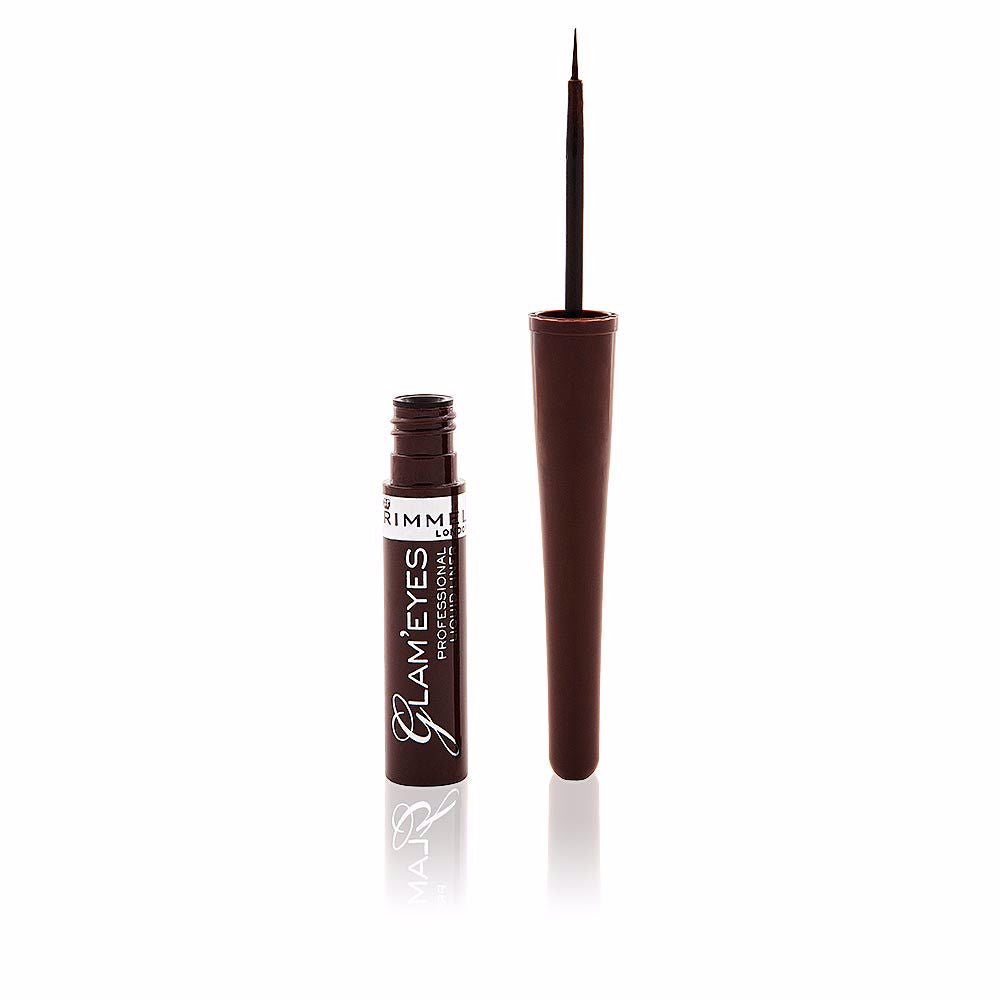 Rimmel London Delineador líquido glam'eyes profissional #002 -marrom