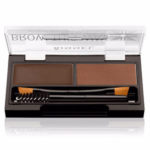 Rimmel London Kit brow this way de escultura de sobrancelha #003 - marrom escuro