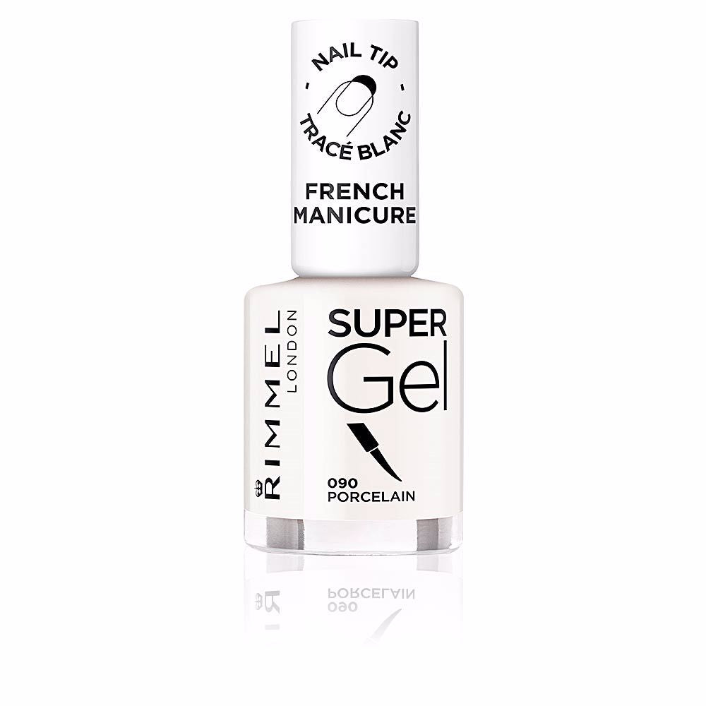 Rimmel London Super gel manicure francesa #090-porcelain 12 ml