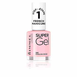 Rimmel London Super gel manicure francesa #091-english rose 12 ml