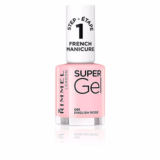 Rimmel London Super gel manicure francesa #091-english rose 12 ml