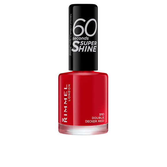 Rimmel London 60 seconds super shine esmalte #310-double decker vermelho 8 ml