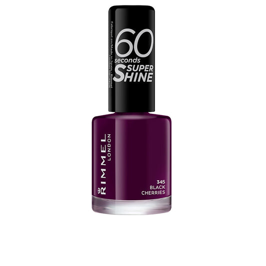 Rimmel London 60 seconds super shine esmalte #345-cerejas pretas 8 ml