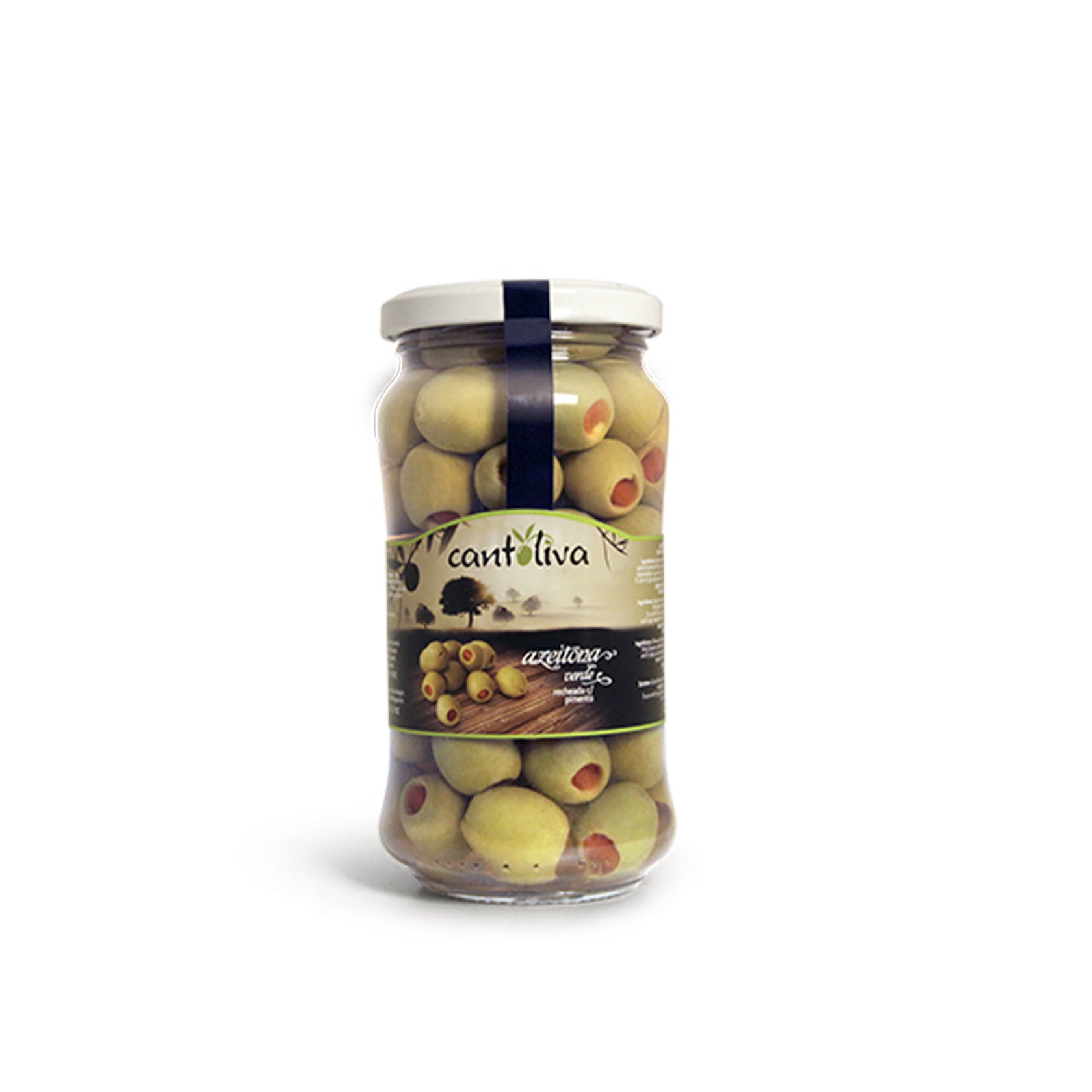 Cantoliva Aceitunas Verdes Rellenas de Pimientos 350 g