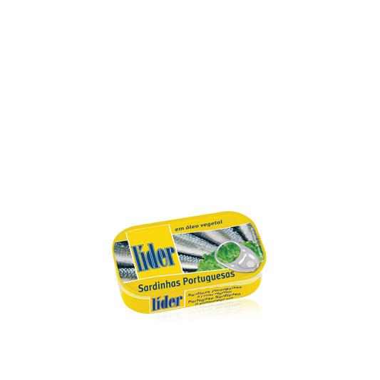 Sardina Líder en Aceite Vegetal 120 gr