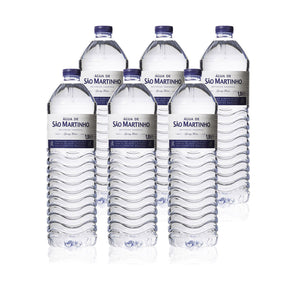 São Martinho Água S.Martinho PET 1,5 L - Pack 6 x 1,5 L SDR — embalagem