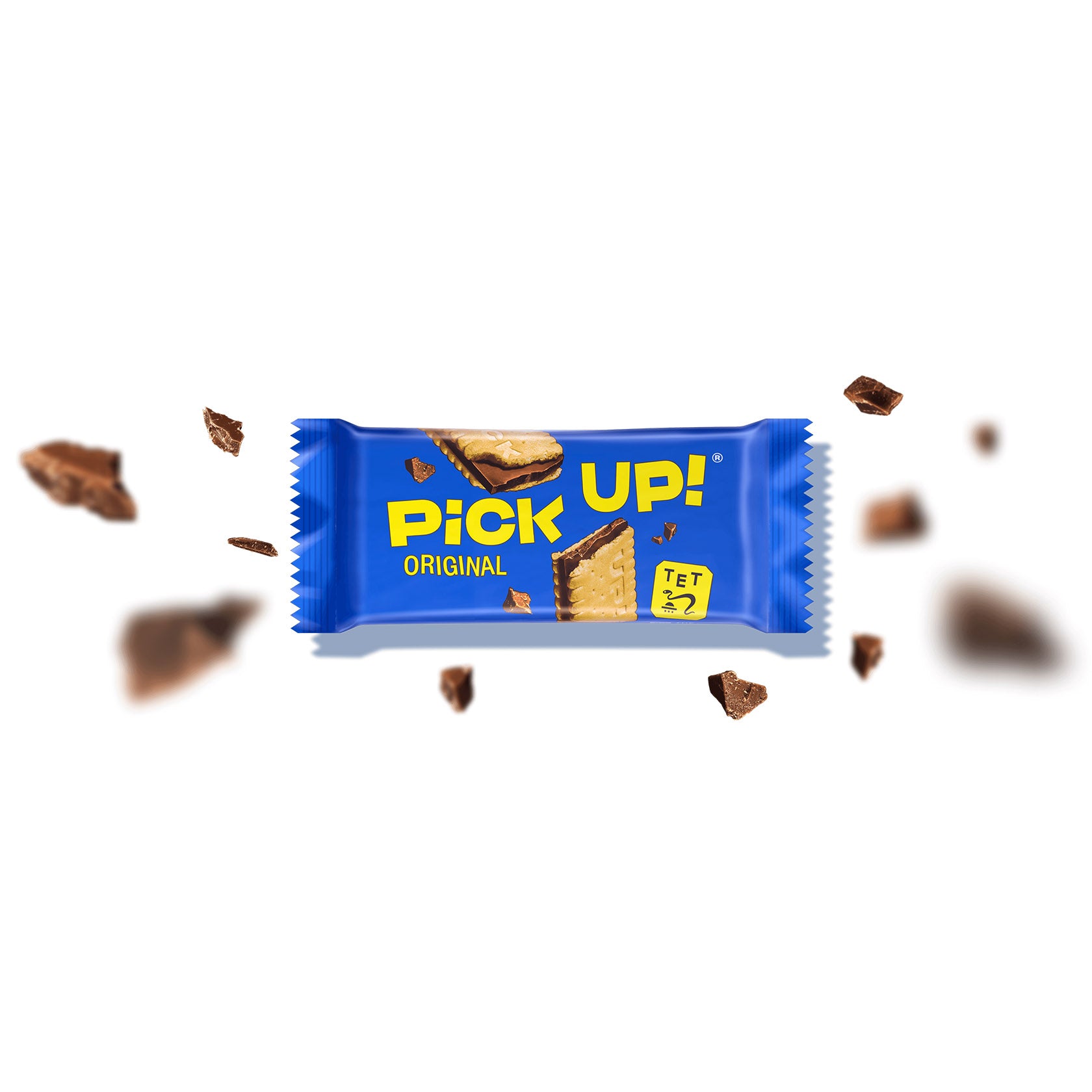 Bahlsen Pick Up! Bolacha Recheada Chocolate Original 4 x 28 gr (112 gr)