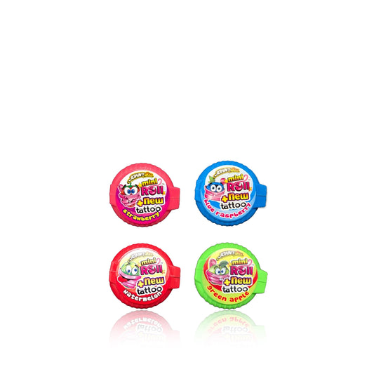 JB Mini Roll Pastilha Elástica 18 gr + Tattoo