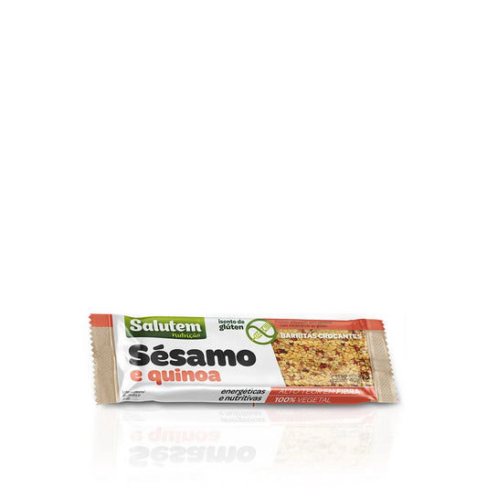 Salutem Barra Sesamo e Quinoa 40 gr — embalagem