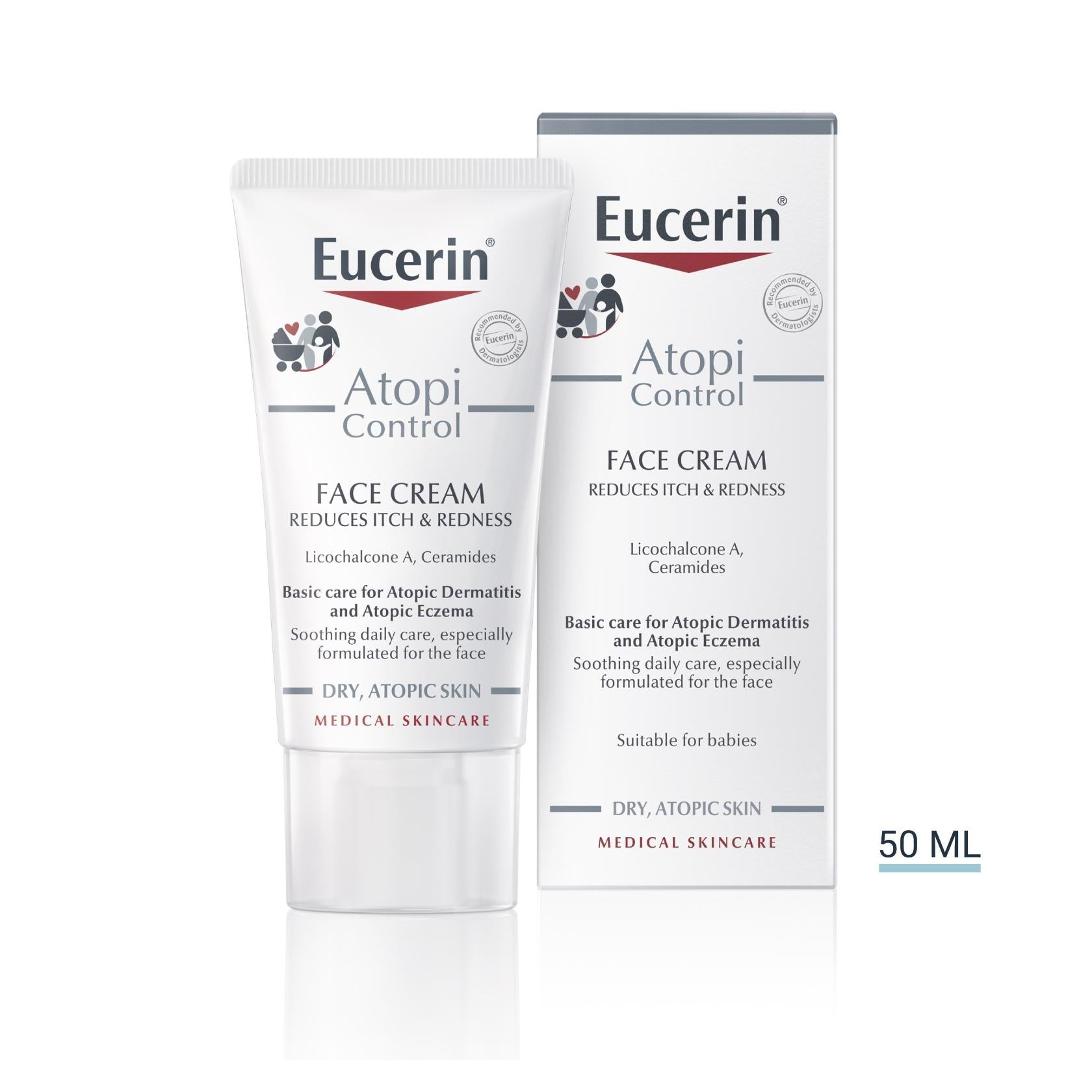 Eucerin AtopiControl creme de rosto 50ml