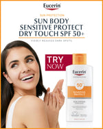 Eucerin Solar Sensitive Loção Extra Light SPF50+ 400ml