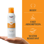 Eucerin Sun Sensitive Protect Spray Dry Touch Transparent SPF50 200ml