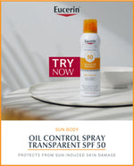 Eucerin Sun Sensitive Protect Spray Dry Touch Transparent SPF50 200ml