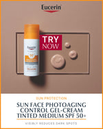 Eucerin Sun Photoaging Control Gel-Crema con Color SPF50+ Tono Medio 50ml