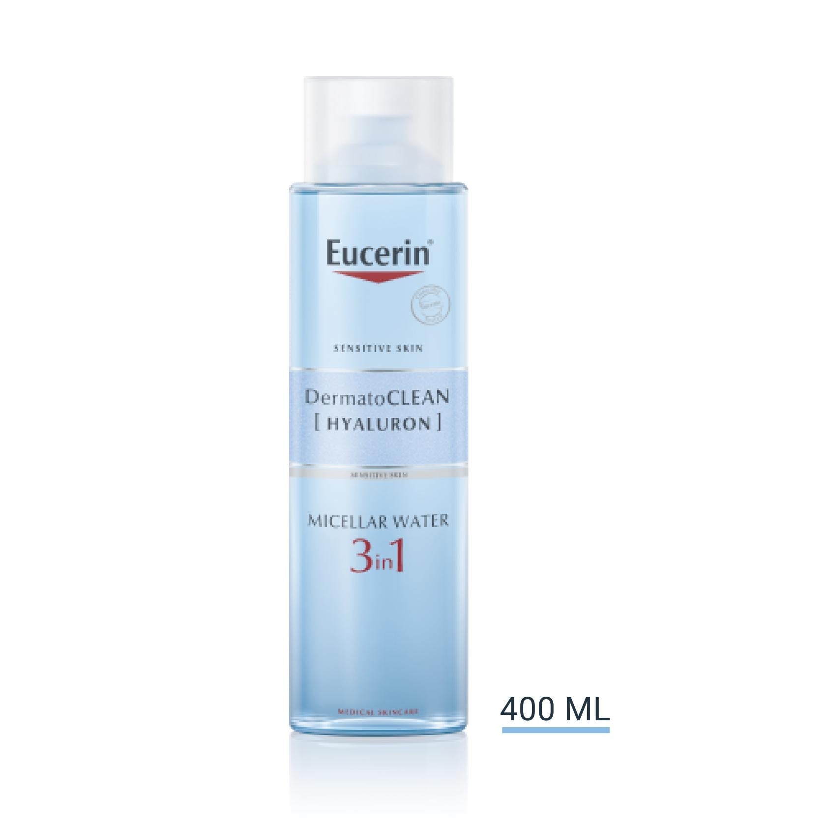 Eucerin DermatoClean Hyaluron água micelar 400ml