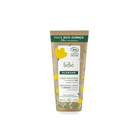 Klorane Bebé Bio Crema Hidratante Eco-Tubo 200ml (6.7 fl oz)
