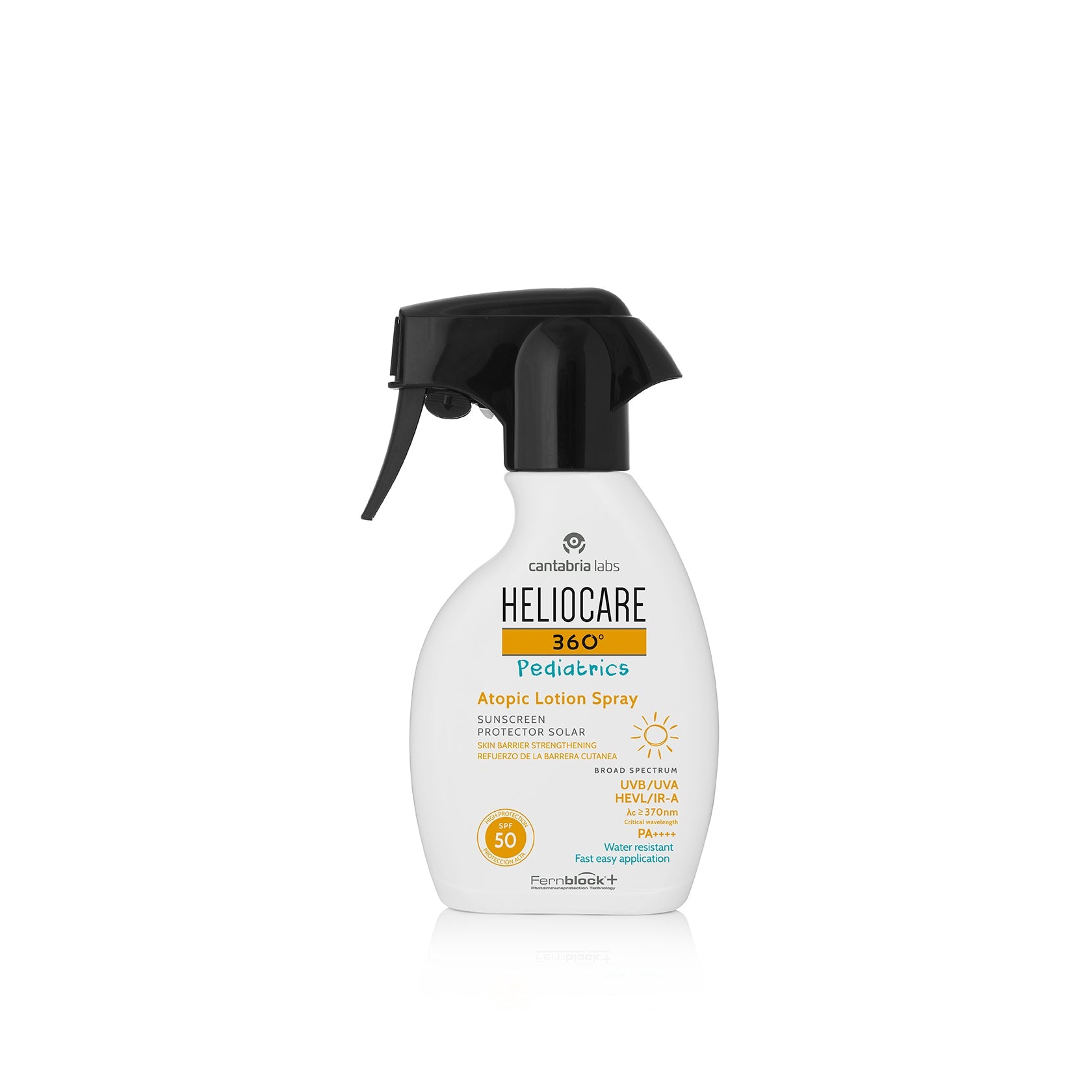 Heliocare 360 Pediatrics Atopic Loção Spray SPF50 250ml