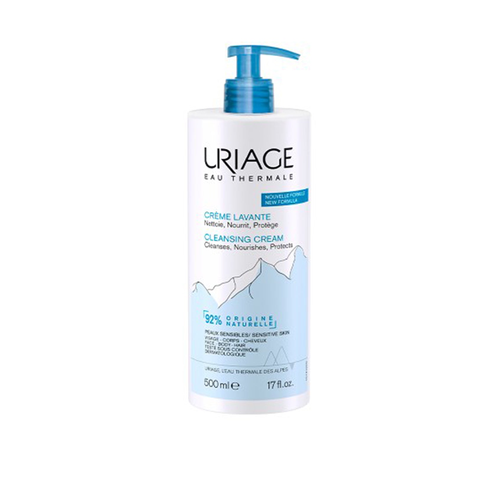 Uriage Cleansing Creme 500ml (16.91fl oz)