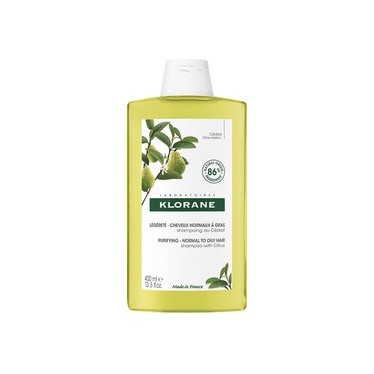 Klorane Purifying Champô with Citrus Pulp 400ml (13.53fl oz)