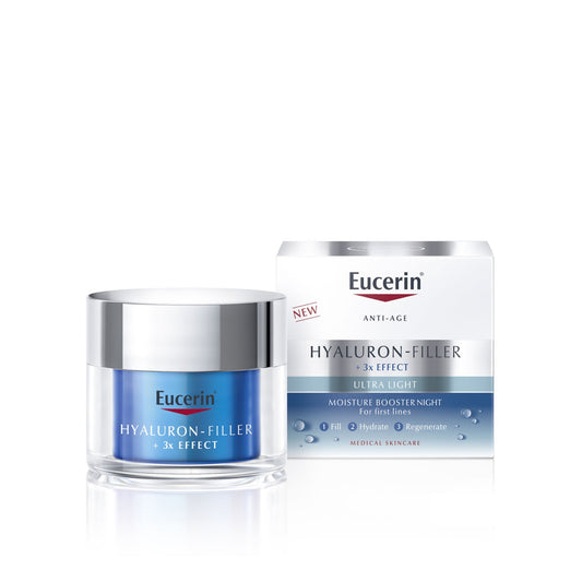 Eucerin Hyaluron-Filler 3x Effect Ultra Light Moisture Night 30ml