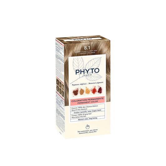 Phytocolor coloração permanente Shade 8.1 Light Ash Blonde