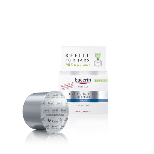 Eucerin Hyaluron-Filler 3x Effect creme de noite Refill 50ml (1.69floz)