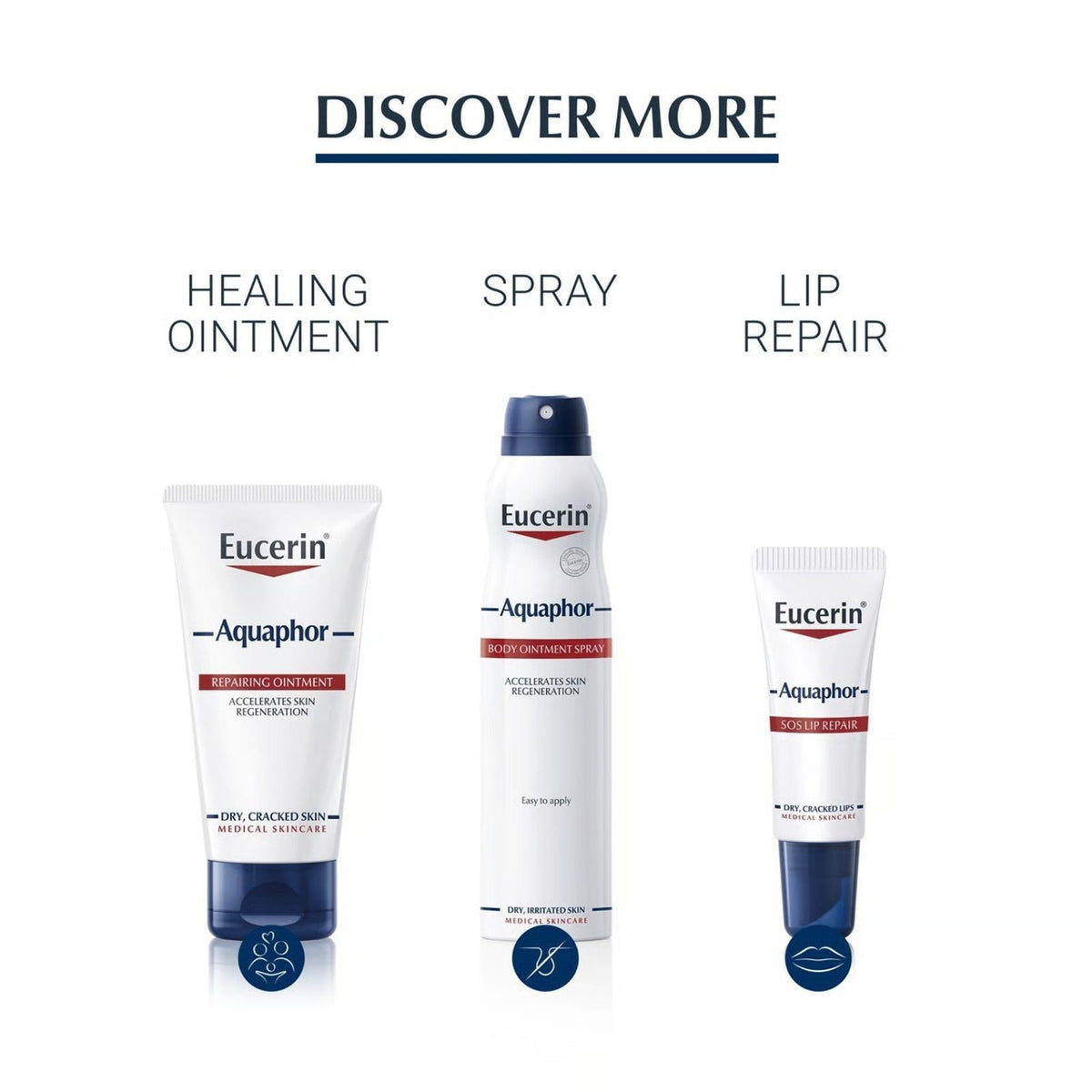 Eucerin Aquaphor Pomada Reparadora 80g (2.82oz)