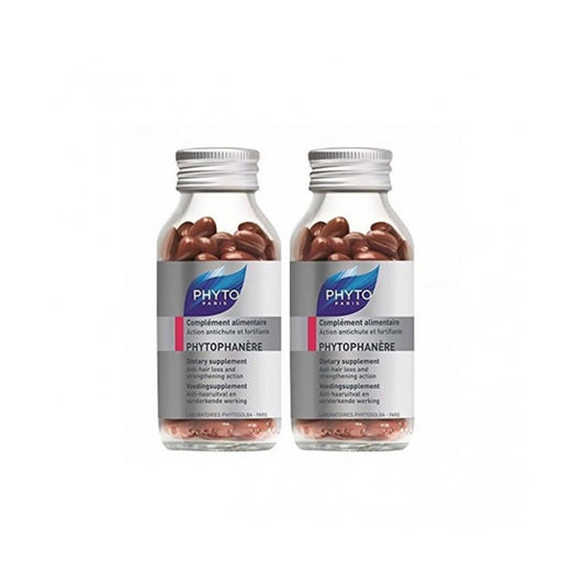 Phytophanere Suplemento Alimenticio Cabello y Uñas 2x120 Cápsulas 2x40,8gr