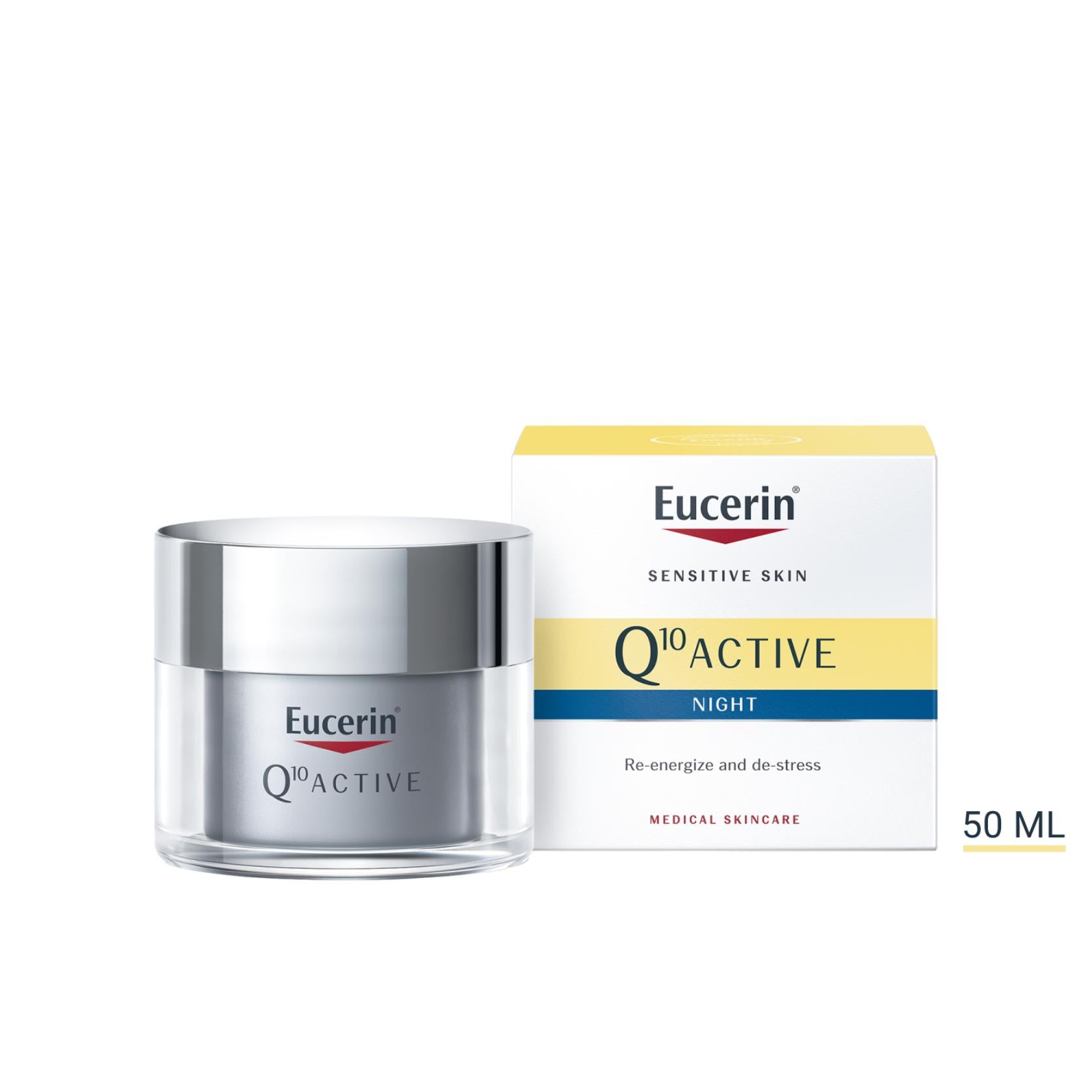 Eucerin Q10 Active Anti-Wrinkle Creme Dry Skin 50ml