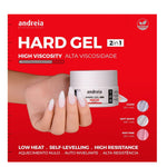 Andreia Hard Gel 2 En 1 Transparente Alta Viscosidad 44 gr