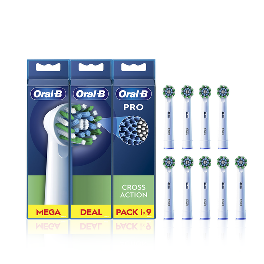 Oral-B Recarga Cross Action 9 un (3+3+3)
