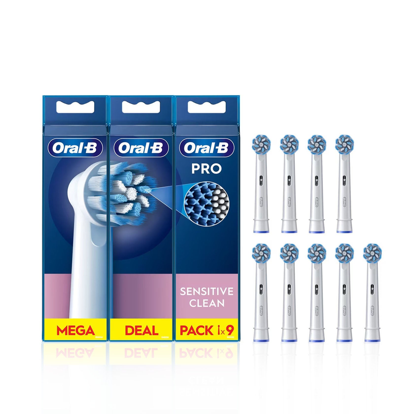 Oral-B Sensitive Recambio 9 unidades (3+3+3)