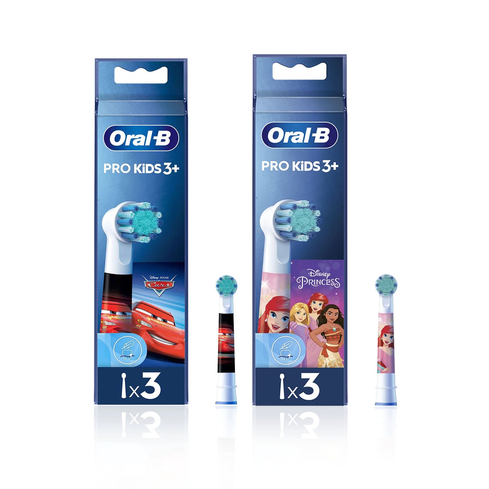 Oral-B Recambio Niños Cars/Princesa 3 unidades