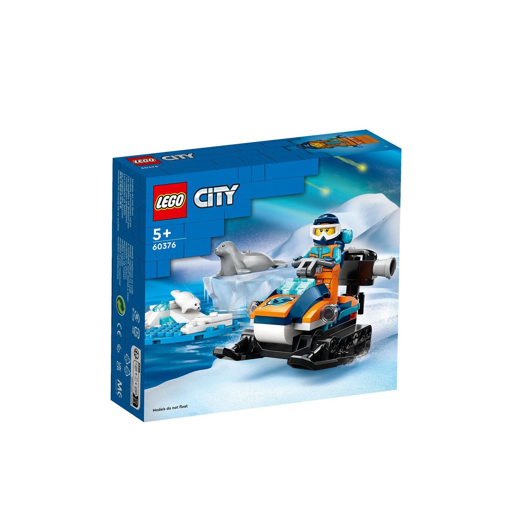 Lego City Explorador do Ártico com Mota de Neve - 60376