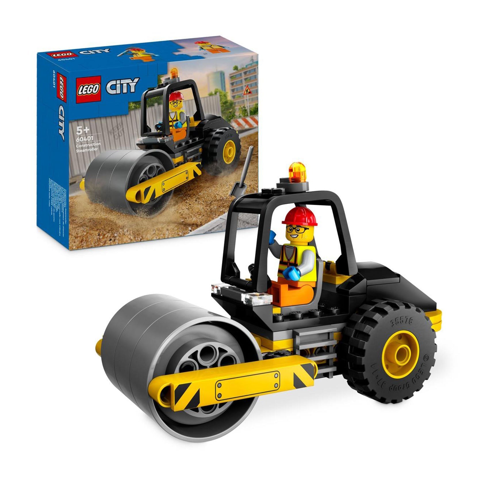 Lego City Máquina de Construção com Cilindro - 60401