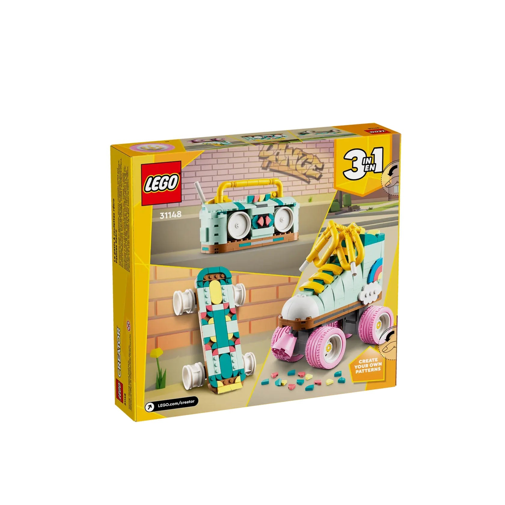 Lego Creator Patim Retro - 31148