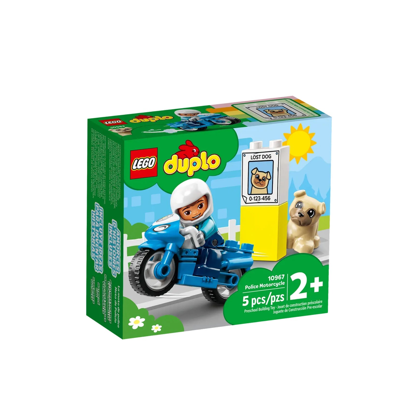 Lego Duplo Moto da Polícia - 10967