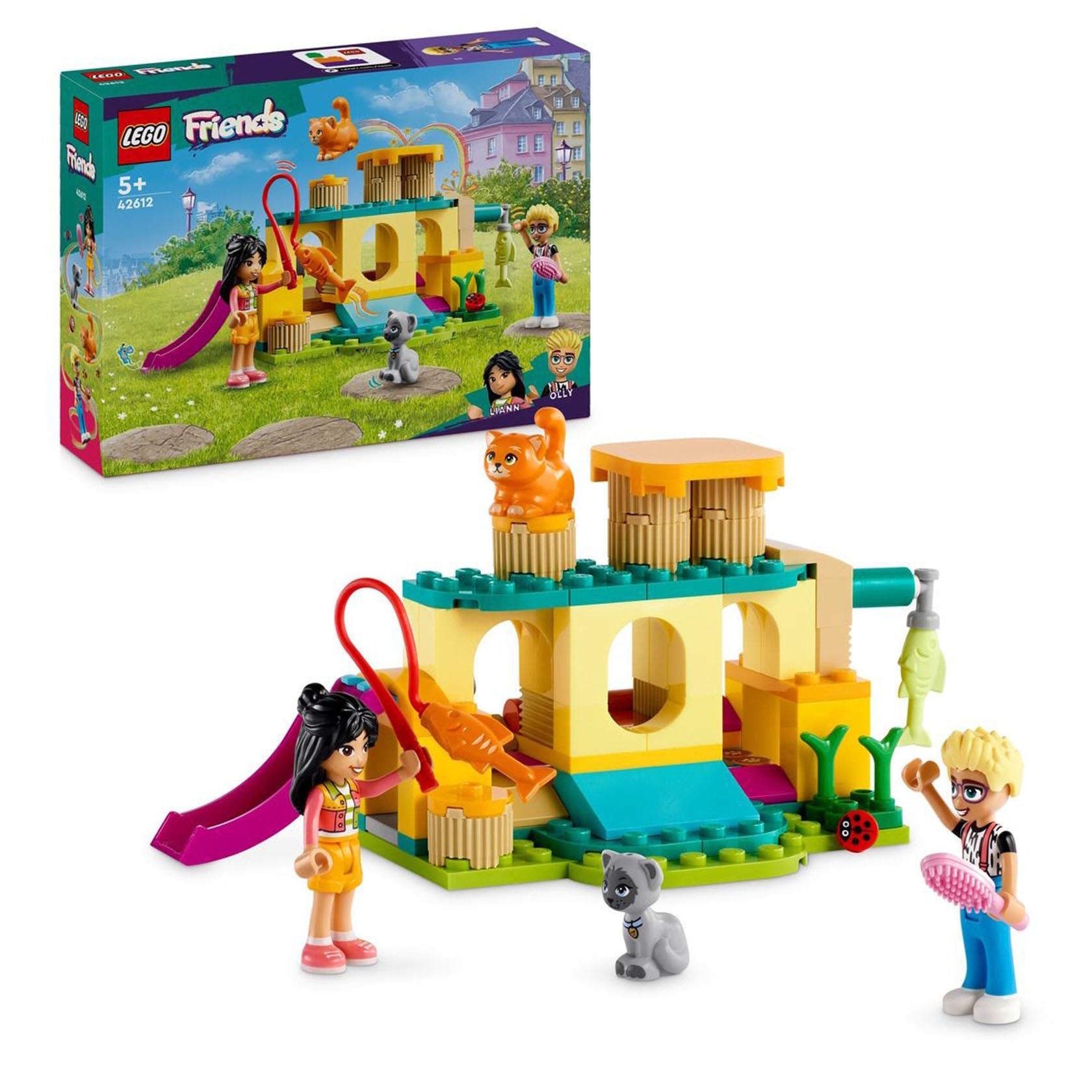 Lego Friends Aventura no Parque para Gatos - 42612