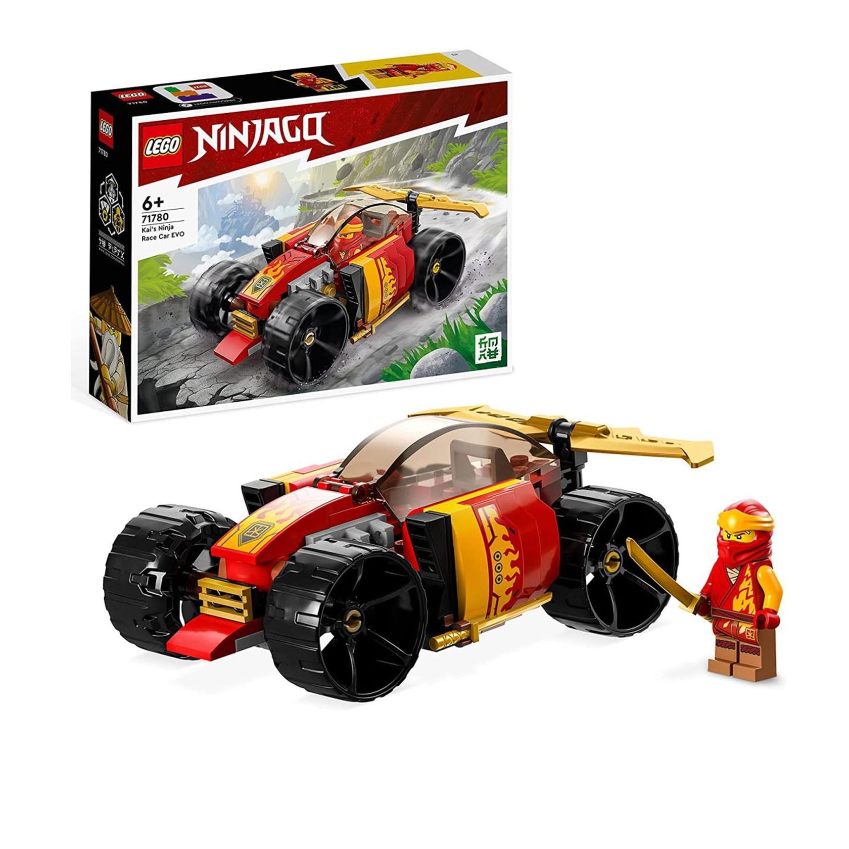 Lego Ninjago Carro Corrida Ninja Evo do Kai - 71780