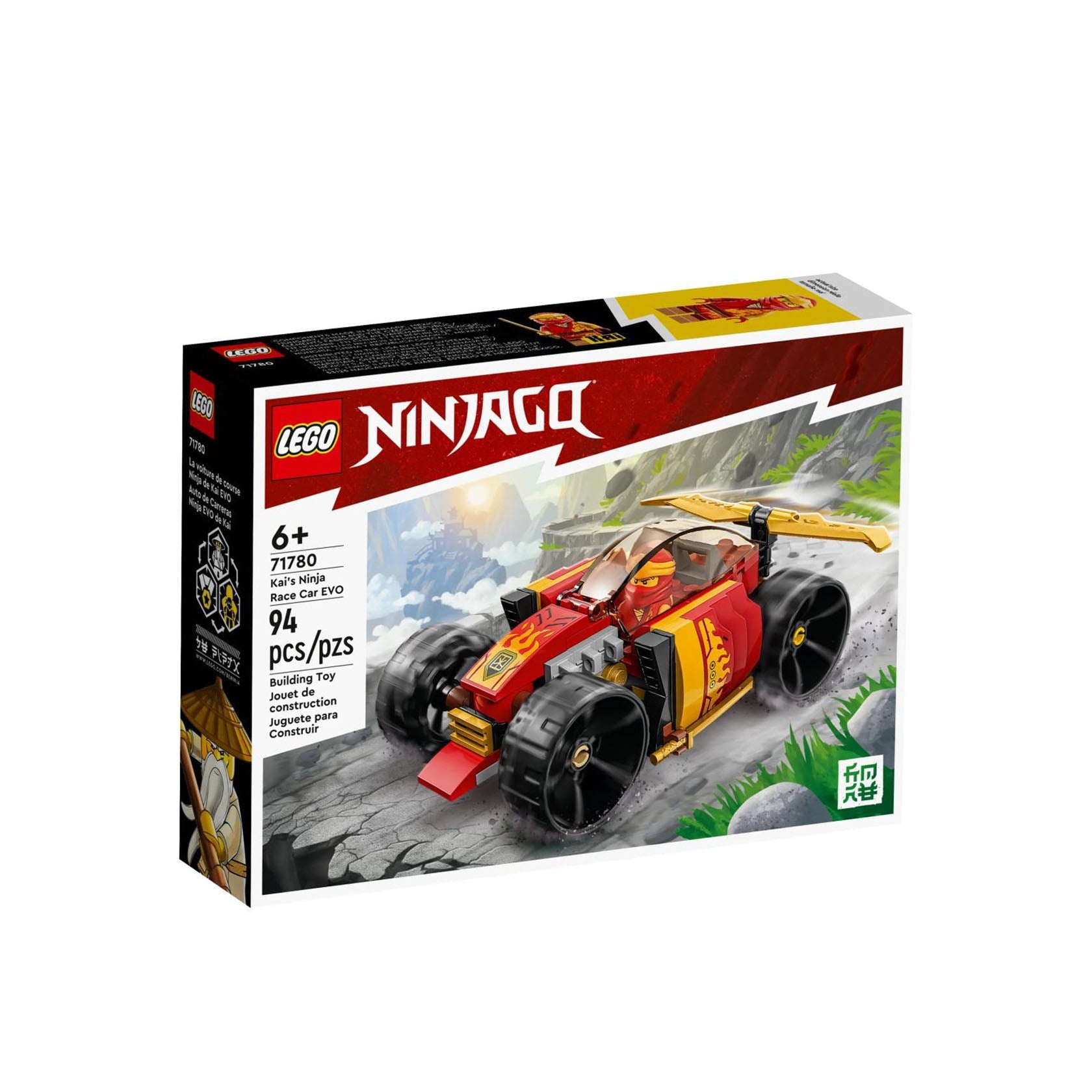 Lego Ninjago Carro Corrida Ninja Evo do Kai - 71780